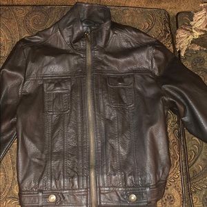taxi leather jacket
